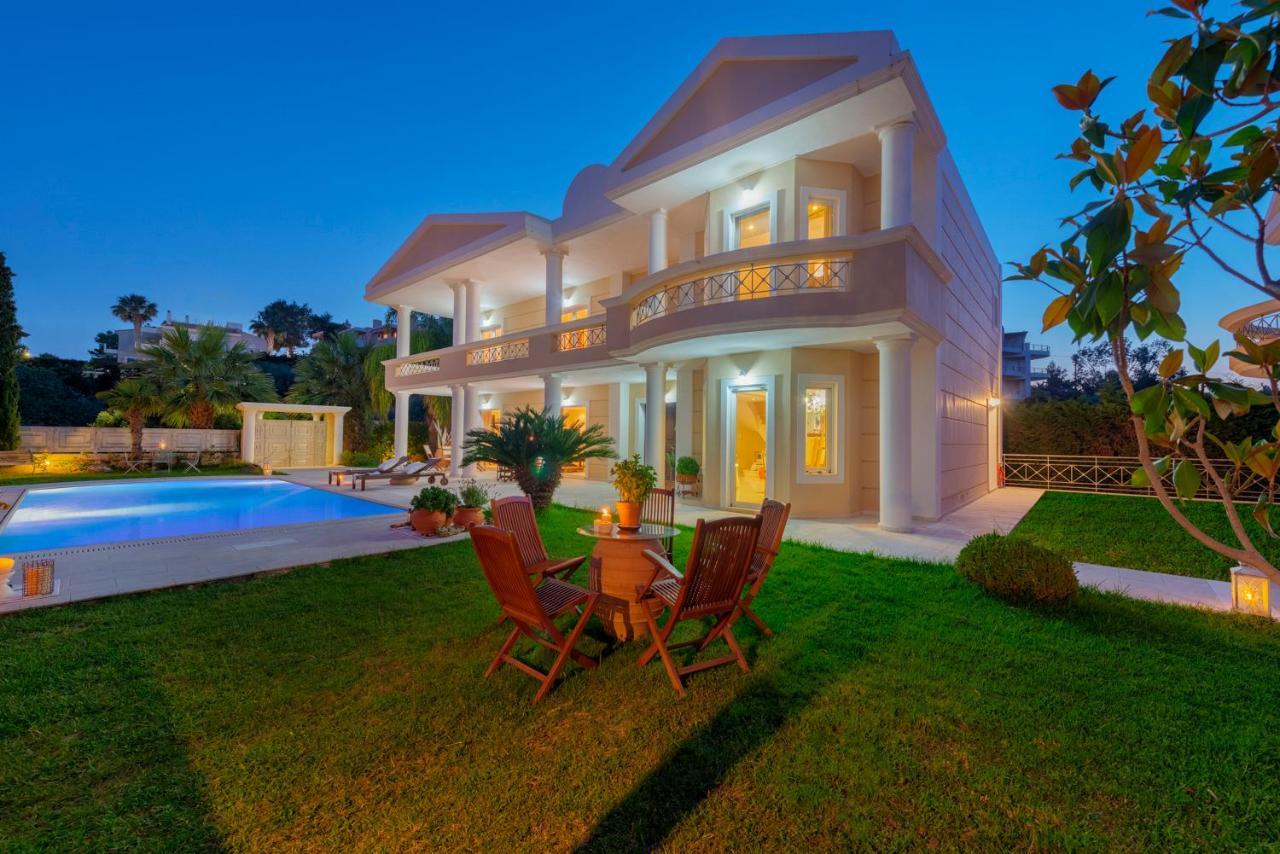 The Painters Luxurious Villa Анависсос Экстерьер фото