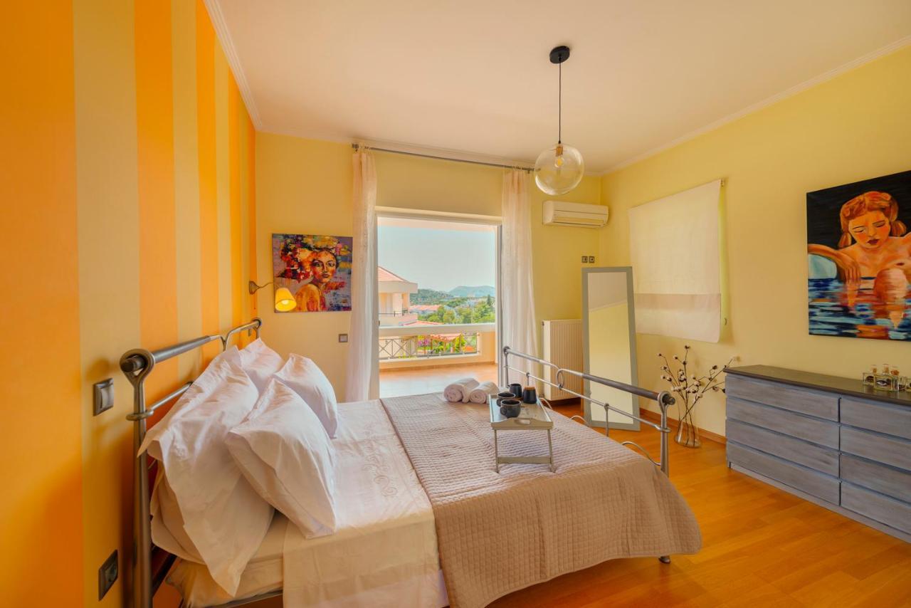 The Painters Luxurious Villa Анависсос Экстерьер фото