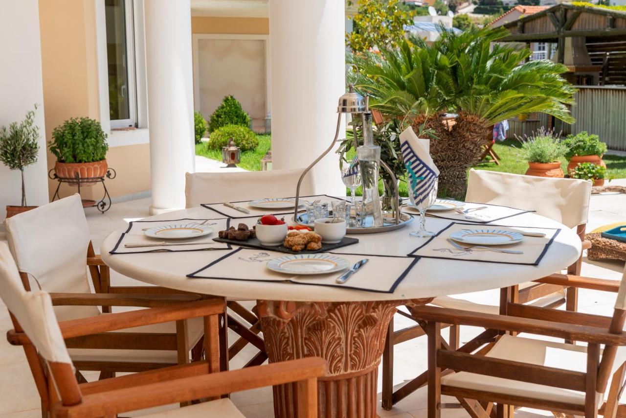 The Painters Luxurious Villa Анависсос Экстерьер фото