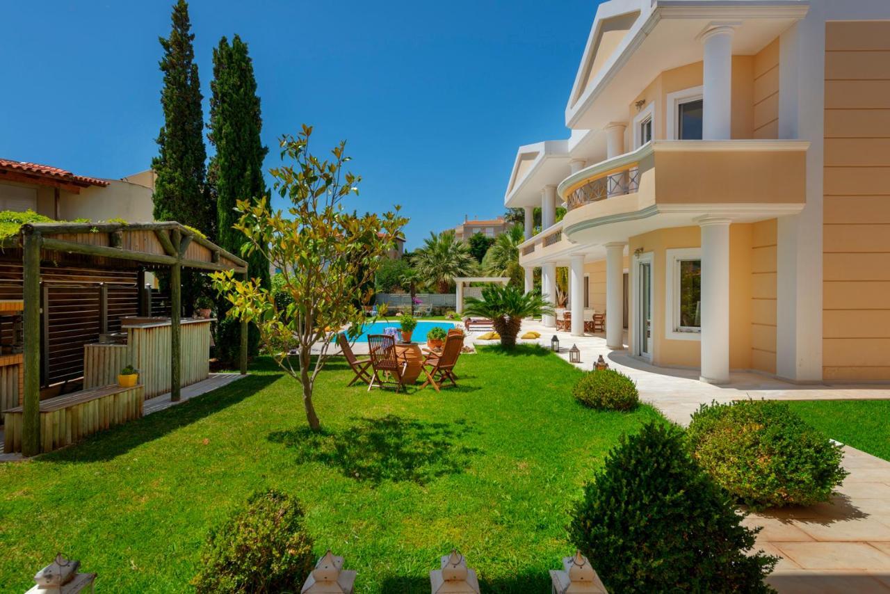 The Painters Luxurious Villa Анависсос Экстерьер фото