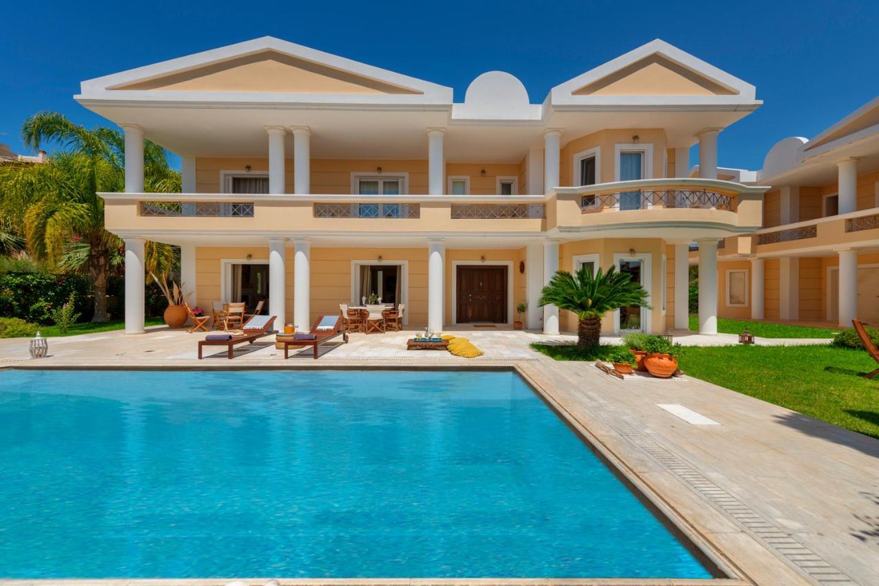 The Painters Luxurious Villa Анависсос Экстерьер фото